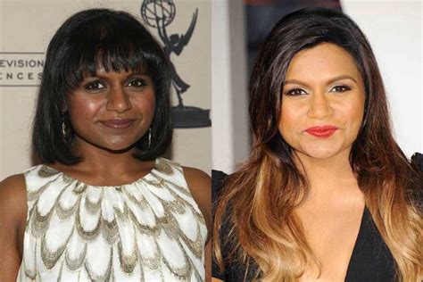 mindy kaling before|Mindy Kaling, Before and After